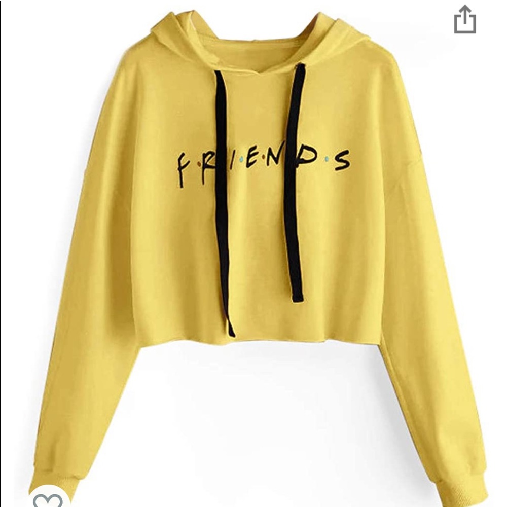 FRIENDS cropped hoodie